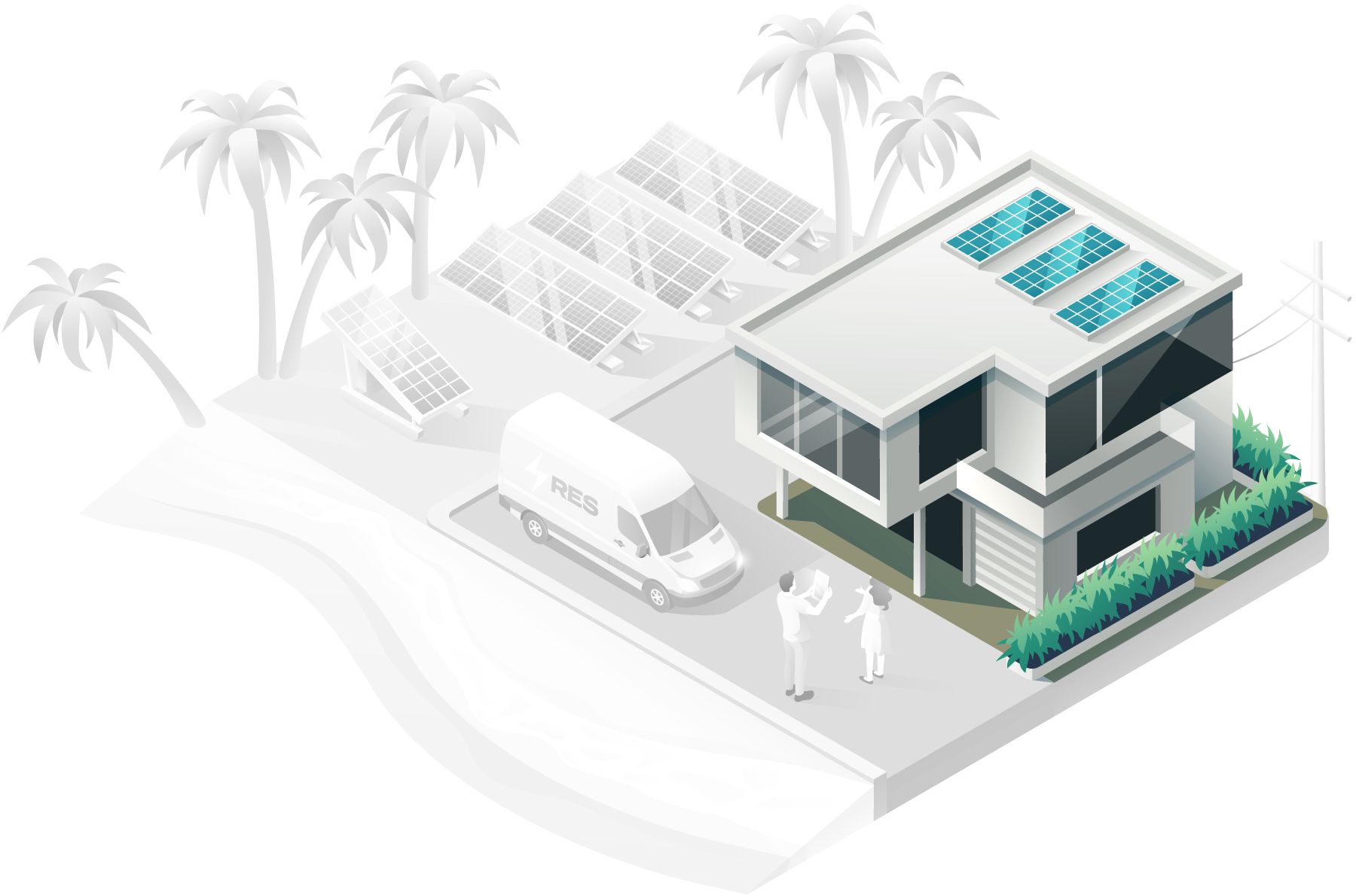 RES Grid-Tied Solar PV systems