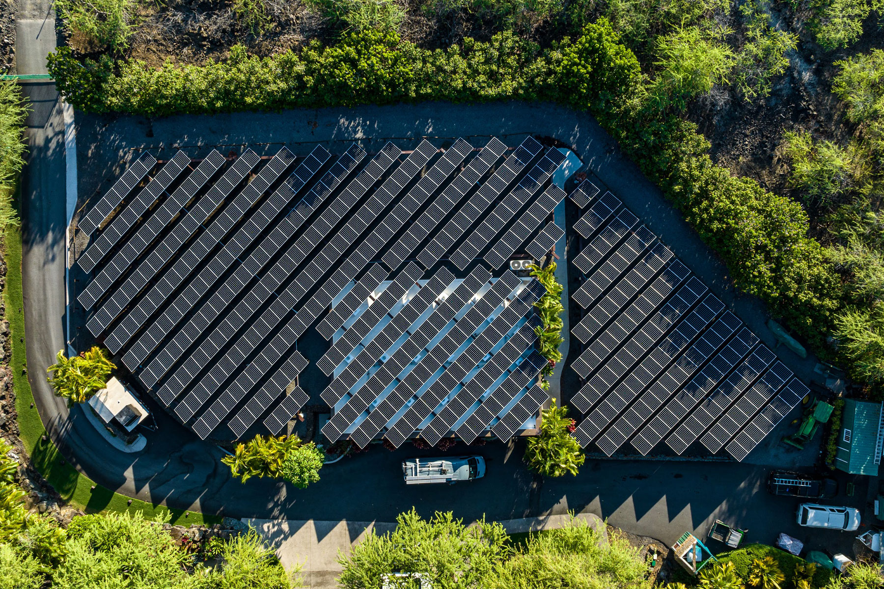 RES solar installation Hawaii, Bakken Estate